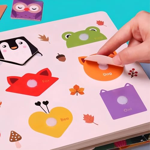 RhiVrillion Punti Adesivi Rotondi 10 mm, 1080 Pezzi, Gancio e Anello Nastro Puntini Auto Adesivo, per Foto, DIY Artigianato ecc