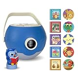 LUNA STORYTIME Kids Book Projector - 5 Read-Aloud Stories, 5 Songs, Night Light & Soothing Dream Music | Children Ages 3+ Storytime Projector for Kids & Toddlers | Educational Toys, Owl