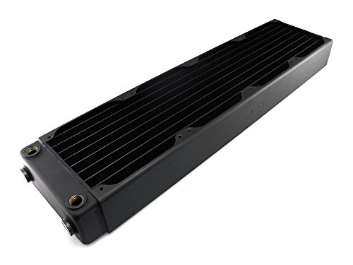 XSPC RX480 Radiator V3, 120mm x 4, Quad Fan, Black