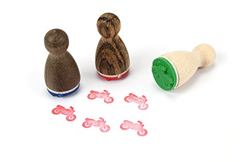 Preisvergleich Produktbild Stemplino Mini Stempel Motorrad