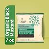 Organic Tattva Black Mustard Seed (7 oz/200 gm) - Organic Mustard Seeds for Cooking & Seasoning - Whole Spices with Natural Oils, Aroma & Flavor - Additives & Chemical Free - USDA Certified