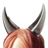 Miniature epoxy resin horns on magnet black BJD doll devil head accessory cosplay