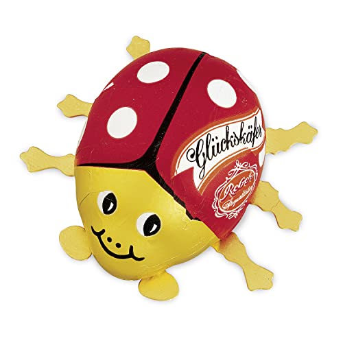 Reber Glückskäfer-Beutel – 15er Beutel – Schoko-Glückskäfer aus Alpenmilch-Schokolade