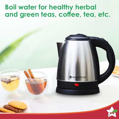 Acura Stainless-steel Electric Kettle | 1.5 L | Auto Shut-off | 360 Degree Swivel Base | Thermostat Control | Power Indicator | 1-year Warranty — photo 4