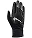 Nike Men's Therma Fit Elite Run Gloves,2.0, Size Large (Black/Silver)