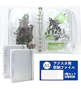 ぷあ様　写真/アクスタ/ファイル/雑誌 Amazon.co.jp: さえだ アクスタ 収納 ファイル 2冊セット アクリル
