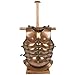 AnNafi® Handmade Armor Breastplate & Helmet Wooden Display Stand| Medieval Costumes Spaulders and Gorgets| Medieval Armour Lorica Segmentata Helmet Wooden Stand |