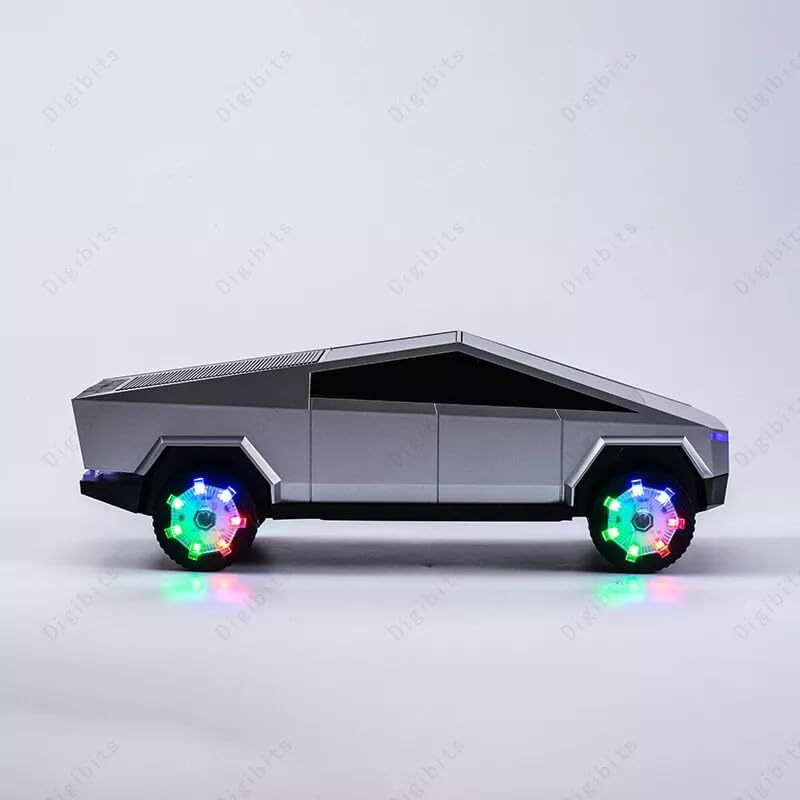 VILOFAL Cyberpickup Bluetooth Speaker + Car Wireless Charger, RGB Lights, Children Truck Toy