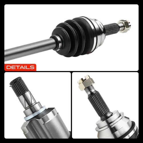 A-Premium CV Axle Shaft Assembly Compatible with Jeep Compass 2007-2017 2.0L FWD, Patriot 2007-2017 2.0L FWD & Dodge Caliber 2007-2011 2.0L, Automatic CVT Transmission Only, Front Right Passenger Side by A-Premium - Image 9