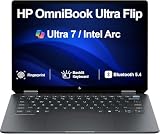 ME2 Customized Laptop, Created Using HP OmniBook Ultra Flip 2-in-1 Laptop 14.0" Touchscreen 2.8K Display (Intel Ultra 7-256V, 16GB LPDDR5, 1TB/2TB PCIe SSD, Backlit KB, Fingerprint, WiFi 7, Win11Pro)