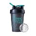 Be Strong BeYOUtiful on BlenderBottle brand Classic shaker cup, 20oz Capacity, Includes BlenderBall whisk (Black - 20oz)