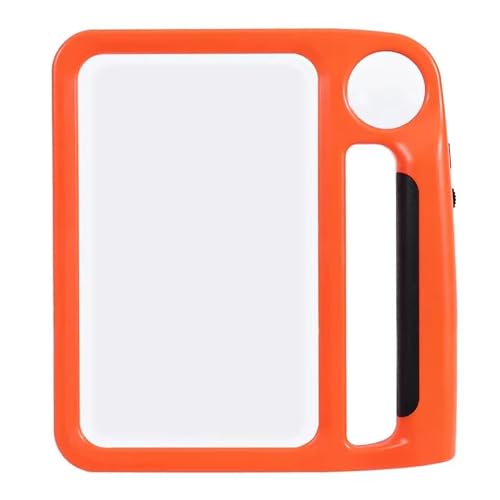 MQPALZKD 5X 10X Full Page Reading Magnifier with Illumination Handheld ﻿