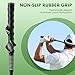 GYMAX Golf Swing Trainer, Warm-Up Stick with Grip Trainer for Rhythm, Balance, Tempo & Strength, Right Handed Swing Speed Training Aid, Weighted Golf Club for Indoor Practice (Full Size 47”,Green)