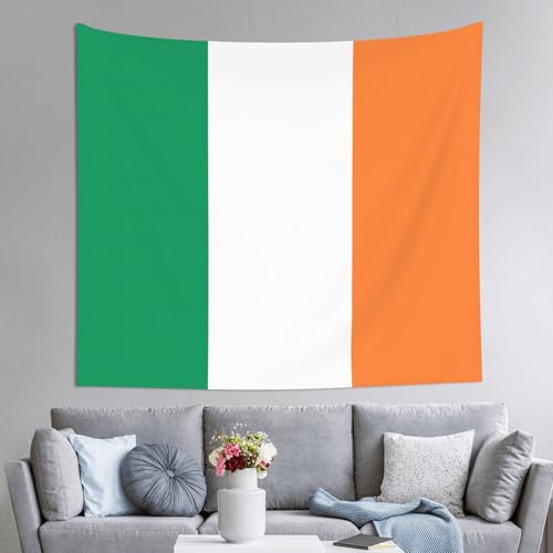 Tapisserie drapeau irlandais 152x130 EdWal pour la décoration murale du salon