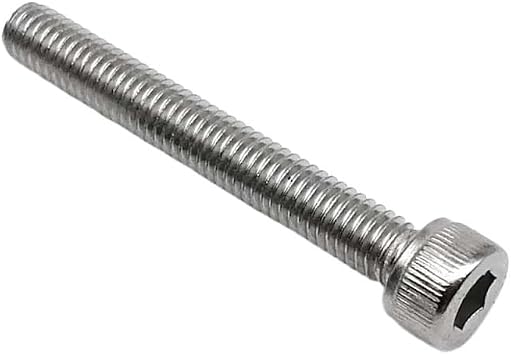 Idomin M3 M4 M5 M6 M8 M10 M12 304 A2-70 Stainless Steel DIN912 Hexagon Hex Socket Cap Allen Head Bolt Screw Lengthened Long 10-200mm Color 10pcs M5, Size 140mm