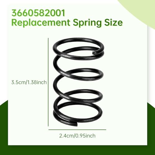 Sxkxm 3660582001 Trimmer Head Compression Spring Compatible with EGO 15\" String Trimmers, Replacement for ST1500 ST1500-S ST1500F ST1500SF ST1500XY ST1510S ST1510T ST1520 ST1520S ST1530 STA1500 Spring