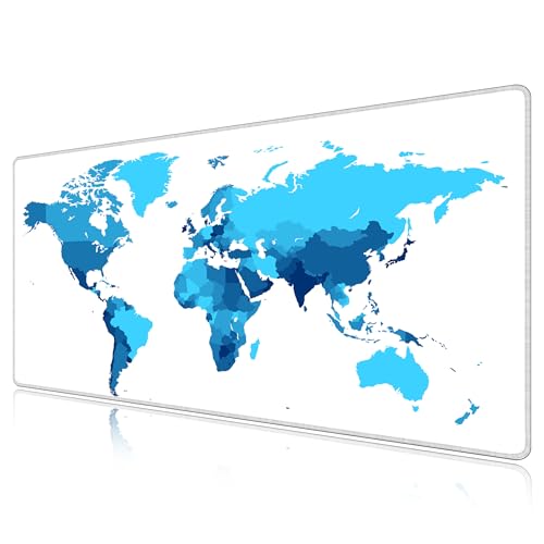 Tapis de souris XXL lavable avec base antidérapante pour clavier de jeu