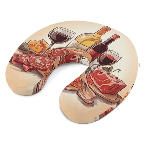 Almohada cuello viscoelástica 30 cm tamaño único miniatura 6