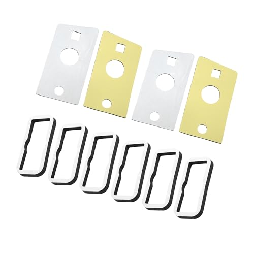 ACROPIX 1 Set Roof Cab Marker Light Gasket Clearance Running Lights Seal Kit for Hummer H2 Front Rear Cab Clearance Lights Running Lamp Cushion Double Self-Adhesive Car Parts