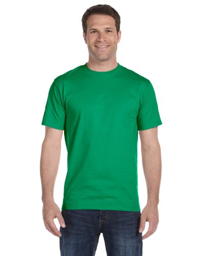 Hanes mens 5180 fashion t shirts, Kelly Green, Small US