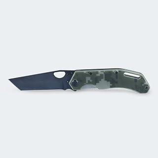 Canivete Cimo Komodo Tanto Black Titanium Cb G10 com Clip