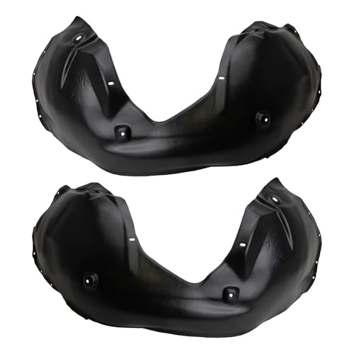 Image of TRQ Front Inner Fender Liner Set Compatible with 2005-2008 Chrysler 300 2006-2010 Dodge Charger Magnum CH1250128 CH1251128