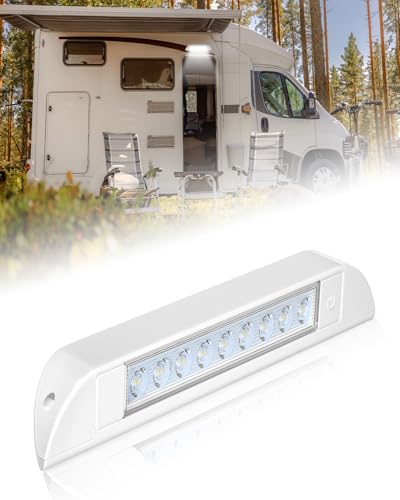 Luz LED 12V para Toldo de Caravana: Ilumina tus noches de camping bajo la lluvia