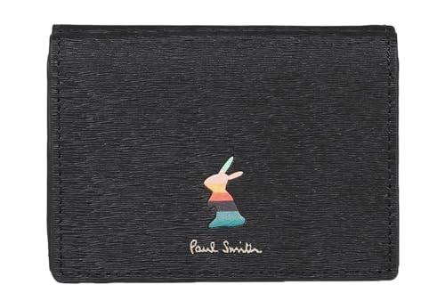 [ポールスミス] マーケトリーバニー レディース 三つ折り 財布 (ブラック)