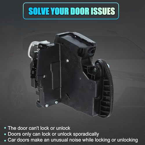 Image of uxcell No.13507135 /13598381 Rear Left Door Latch Lock Actuator Assembly Fit for Chevy Silverado 1500 2014-2019 for Chevy Tahoe 2015-2020