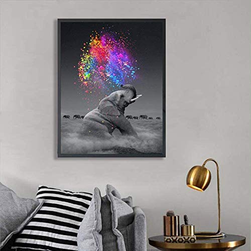 HitTopss DIY Malen Nach Zahlen-Vorgedruckt Leinwand-Ölgemälde Geschenk für Erwachsene Kinder Kits Home Haus Dekor… – Bild 3