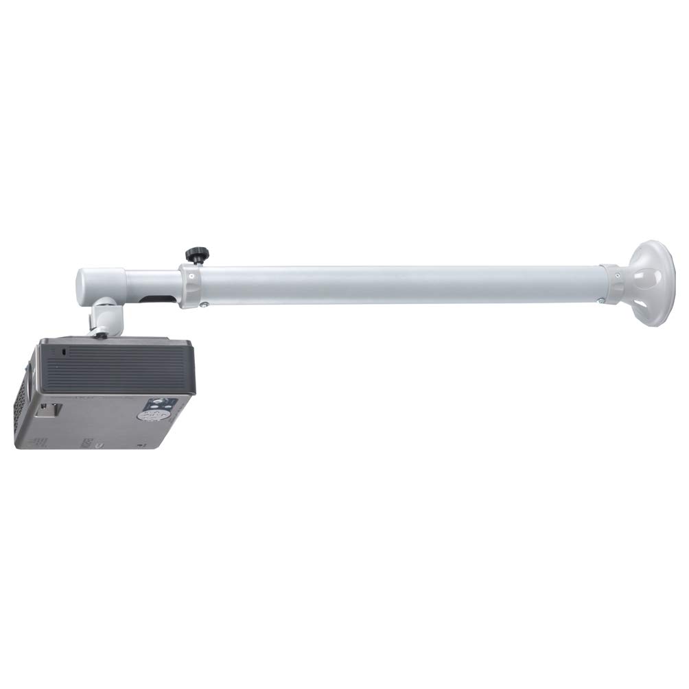 NewStar BEAMER-W100 Support mural universel Pour projecteur Longueur 79 à 129 cm Argent
