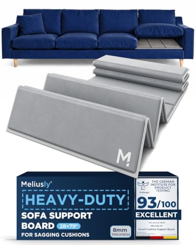 Meliusly Couch Cushion Support Board for Sagging Sofa Cushions (28x79)