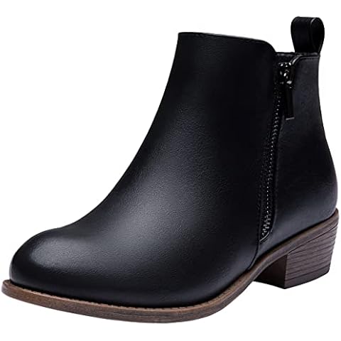 Vepose Women's Ankle Boots LJY1050-black-08 Cover