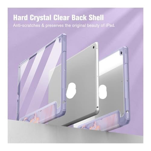 Coque iPad 10e génération 10.9 pouces marbre vert foncé housse avec stylet - 4