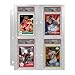 Ultra PRO - 4 Pockets Page for PSA Slabs 1ct. - Protect Your Graded Gaming Cards, Sports Cards, and Collectible Cards to Keep in Pristine Condition Still Being Able to Show Off to Friends and Family