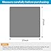 Washing Machine Drain Pan Silicone mat 27''x27'', Non-Slip Washer Drip Tray, Washer Tray Soft Bottom Pad for Floor Protection, Under Dryer Drip Pan Prevent Water Leakage-Gray