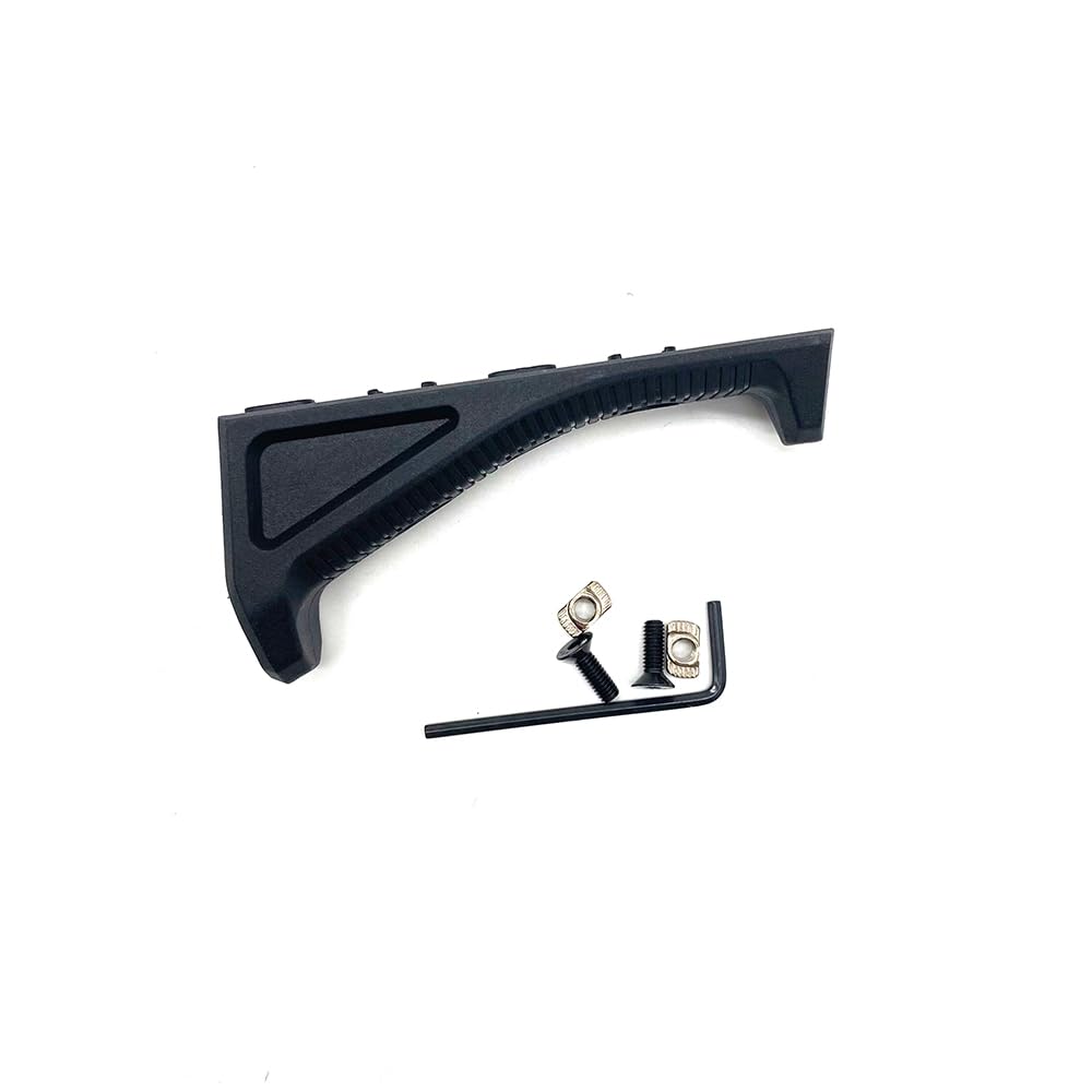 AFG-3 Airsoft Mod Accesorio táctico Manija Frontal para Sistema de Carril MLOK (BK) - 2