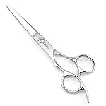 Hair Shears left hand 6 Inch Hair Scissors Left Hand Hair Cutting Scissors Lefty Barber Shears Left Handed KINSARO for Hairdresser Barbershop or Home Use