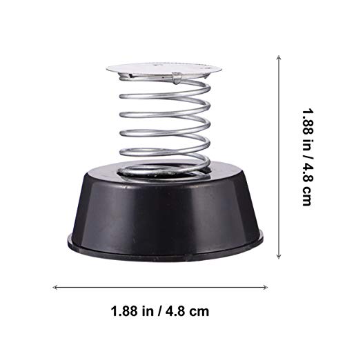 Lioobo 2Pcs Dancing Doll Dashboard Base Shaking Head Toy Spring Holder Car Ornaments Replacement Part Accessories For Home Shop Bicycle Electric Car Interior Decor #TOP4