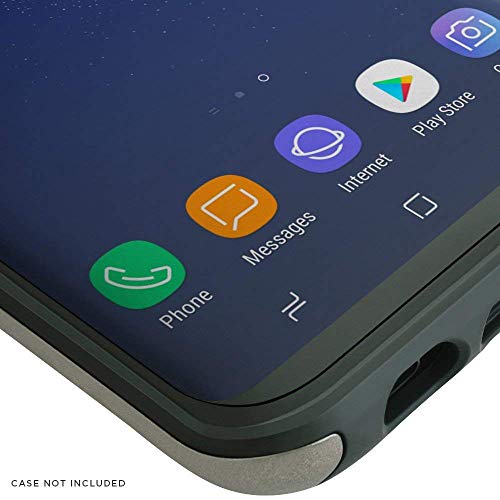 Iqshield Screen Protector Compatible With Samsung Galaxy S8 Plus (2-Pack)(Case Friendly)(Not Glass) Anti-Bubble Clear Film #TOP4
