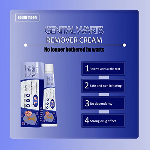 Miaoao SOUTH MOON 20g Verrugas Genitais Remover Pomada Removedor de Etiqueta de Pele Ingredientes de