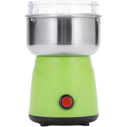 ATORSE Smash Machine Portable Household For Dry Grain Spices Daily Use Green