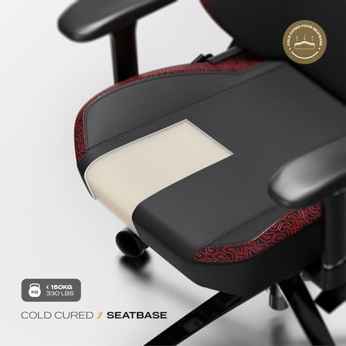 Image of Cybeart | Stealth - NEO Series Gaming /Office Chair | 4D Armrest, NeoTek Leatherette, AeroMag Neck & Lumbar Pillow, Recline & Tilt