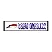 North Carolina State Outline Novelty Metal Vanity Small Street Sign K-332