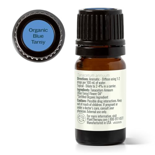 Aceite Esencial Orgánico Blue Tansy 5 mL Pureza 100% miniatura 7