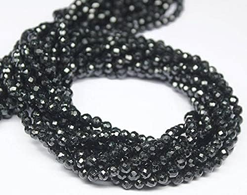 Pyrite Rondelle Faceted Beads 7mm fil perles naturelles 12 inches