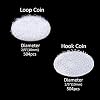 JANYUN 1008pcs Self Adhesive Dots,2/5 10mm Diameter Sticky Dots Back Dots Hook and Loop Tapes White Classroom Office Home