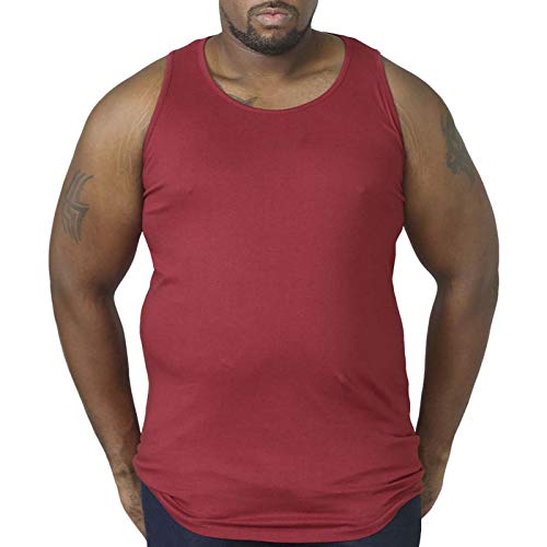 D555 Fabio-Red Muscle Vest-4XL