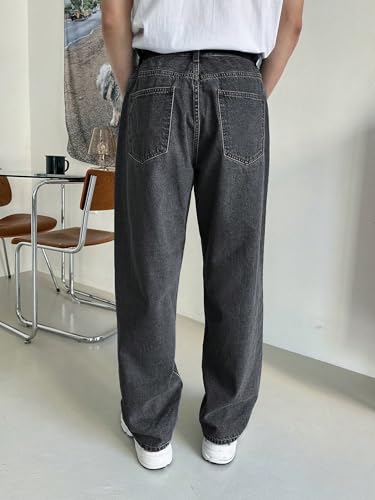 Image of KOTTY Men's Straight Fit Jeans - Classic Denim with Comfortable Fit, Durable Fabric, and Timeless Style