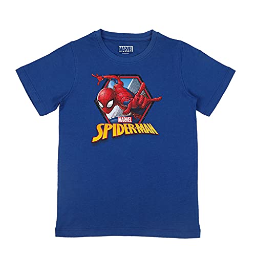 Image of Marvel Boys Cotton Round Neck T-Shirt